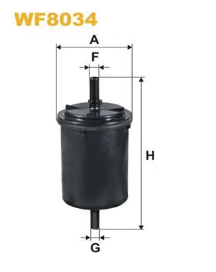 WIX FILTERS wf8034 -  Топливный фильтр